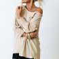 Apricot Smocked Wrist Shift Top