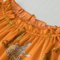 Orange Cheetah Printed Ruffled Sleeve Blouse