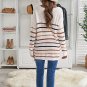 Multicolor Striped Knit Sweater