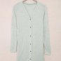 Solid Color Open-Front Buttons Cardigan