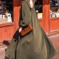 Green Lightweight Long Sleeve Open Front Duster Cardigan