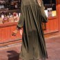 Green Lightweight Long Sleeve Open Front Duster Cardigan