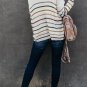 Multicolor Striped Knit Sweater