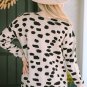 Leopard Animal Spotted Pattern Open Front Cardigan