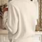 Apricot Lace Trim Ribbed Round Neck Button Up Cardigan