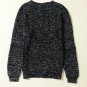 Black Glittering Long Sleeve Tunic Sweater