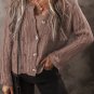 Goat Cut Out Textured Knit Buttoned Cardigan
