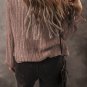 Goat Cut Out Textured Knit Buttoned Cardigan