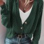 Canton Open Knit Drop Shoulder Sweater Cardigan