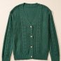 Canton Open Knit Drop Shoulder Sweater Cardigan
