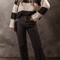 Jet Stream Colorblock Loose Pullover Sweater