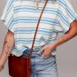 Sky Blue Stripe Boxy Fit Wide Sleeve Sweater T Shirt