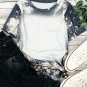 Multicolor Tie Dye Bleached Round Neck Short Sleeve T Shirt