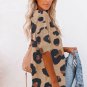 Boyfriend Leopard Print Loose T Shirt