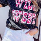 Black WILD like the WEST Leopard Tee