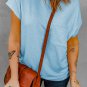 Knit Pocketed Tee with Side Slits