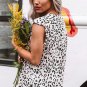 Wild Flower Embroidered Shift Top