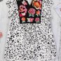 Wild Flower Embroidered Shift Top