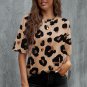 Boyfriend Leopard Print Loose T Shirt