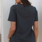 Dark Grey RISE WITH THE SUN Western Fashion Graphic Tee