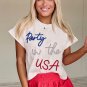 White Party in the USA Graphic T Shirt