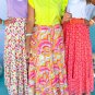 Green Leopard Print Tiered Flowy Maxi Skirt