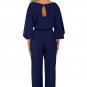 Blue Date Night Jumpsuit