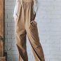 Gray Morn Solid Pocketed Loose Fit Corduroy Overall