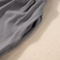 Medium Grey Cinched Waist Sleeveless Wide Leg Jumpsuit