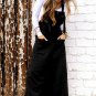 Black Knotted Straps Patch Pocket Wide Leg Jumpsuit