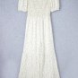White Boho Floral Smocked Wide Leg Short Puff Sleeve Jumpsuit