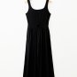 Black Peekaboo Wide Leg Square Neck Sleeveless Jumpsuit