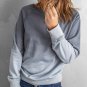 Gray Ombre Crewneck Long Sleeve Sweatshirt