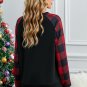 Black Buffalo Plaid Long Sleeve Sweatshirt