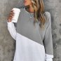 Patchwork Dropped Shoulder Sweatshirt