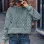 Light Grey Drop Shoulder Quilted Patchwork Kangaroo Pocket Hoodie