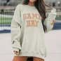 Grapefruit Orange Game Day Graphic Sweatshirt