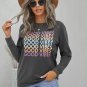Gray GOOD VIBES Graphic Pullover Sweatshirt