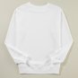 Beige Solid Classic Crewneck Pullover Sweatshirt