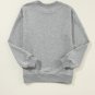 Gray Solid Classic Crewneck Pullover Sweatshirt