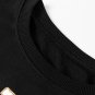 Black TOUCH DOWN Football Graphic Pullover Sweatshirt