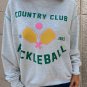 Light Grey COUNTRY CLUB PICKLEBALL Casual Sweatshirt