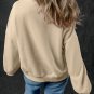 Smoke Gray Zip-up Stand Neck Kangaroo Pocket Sweatshirt