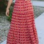 Rose Vintage Boho Floral Print Tiered Maxi Skirt