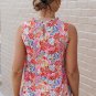 Multicolor Floral Print Relaxed Tank Top
