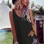 Black Bohemian Crochet Patchwork Sleeveless Tunic