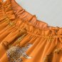 Orange Cheetah Printed Ruffled Sleeve Blouse
