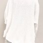White Solid Color Corduroy Buttoned Long Sleeve Shacket