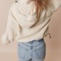 Jet Stream Zip-up Pocketed Hooded Sherpa Jacket