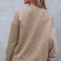 Light French Beige Floral Quilted Jacket